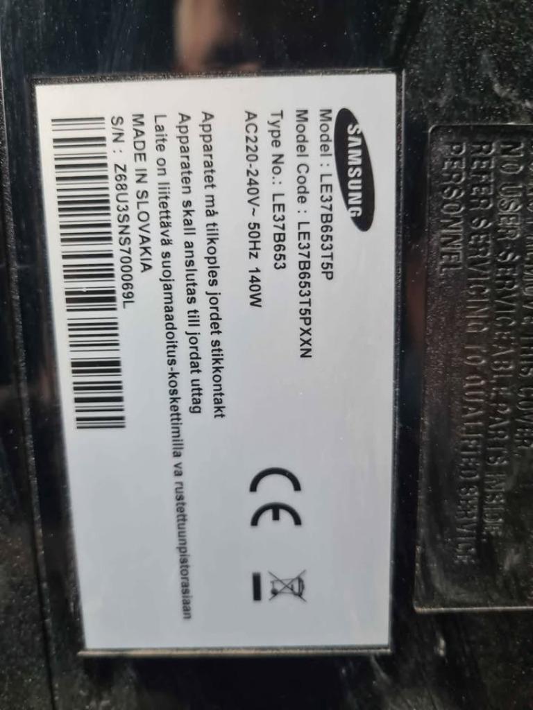 TV Samsung pr pièces., Enlèvement ou Envoi, 50 Hz, LCD, Utilisé