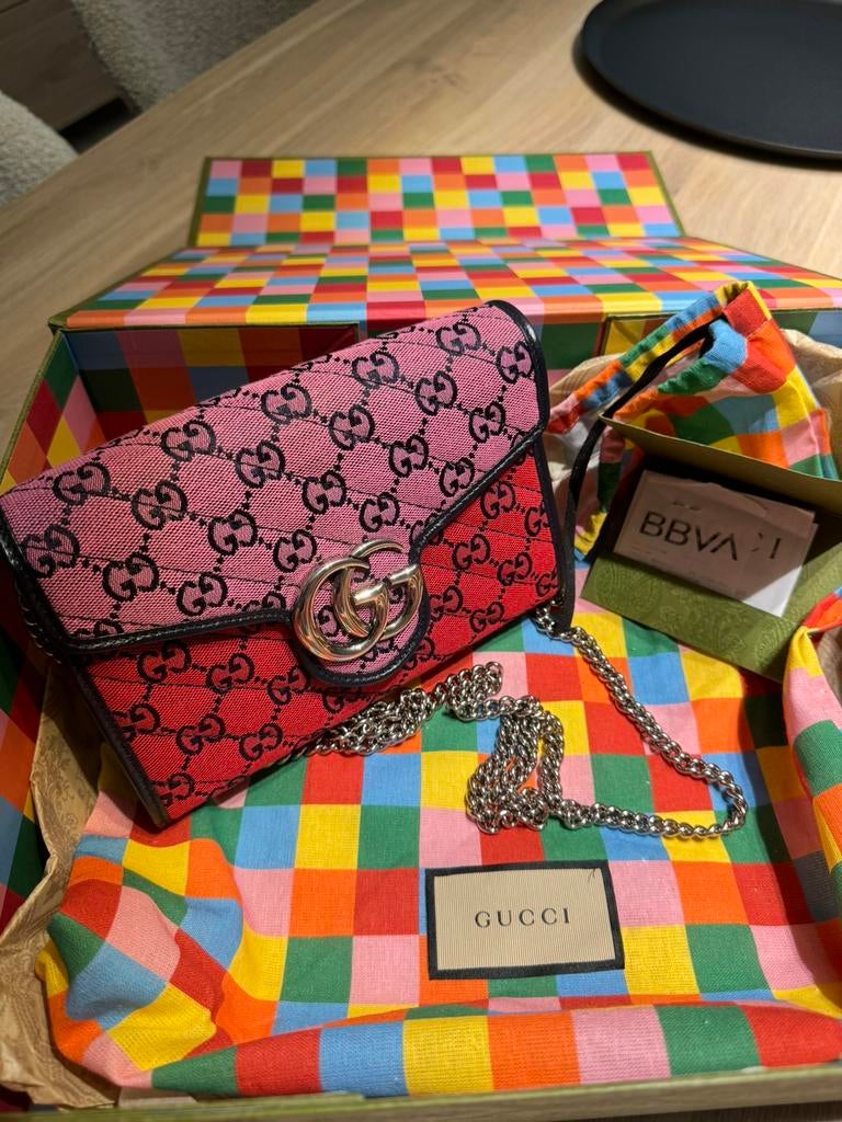 Gucci Marmont GG logo crossbody ., Ophalen of Verzenden, Nieuw
