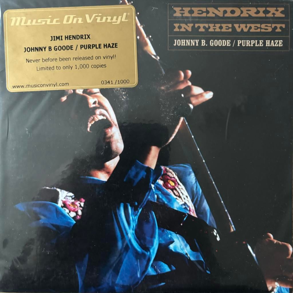 Jimi Hendrix-Johnny b good- purple haze Limited to 1000 copy, Ophalen of Verzenden, Nieuw in verpakking, 7 inch, Single