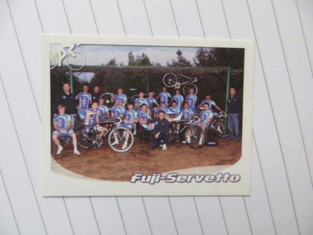 Sticker Sprint 09 : Ploeg Fuji-Servetto - Panini, Verzamelen, Ophalen of Verzenden, Nieuw, Sport