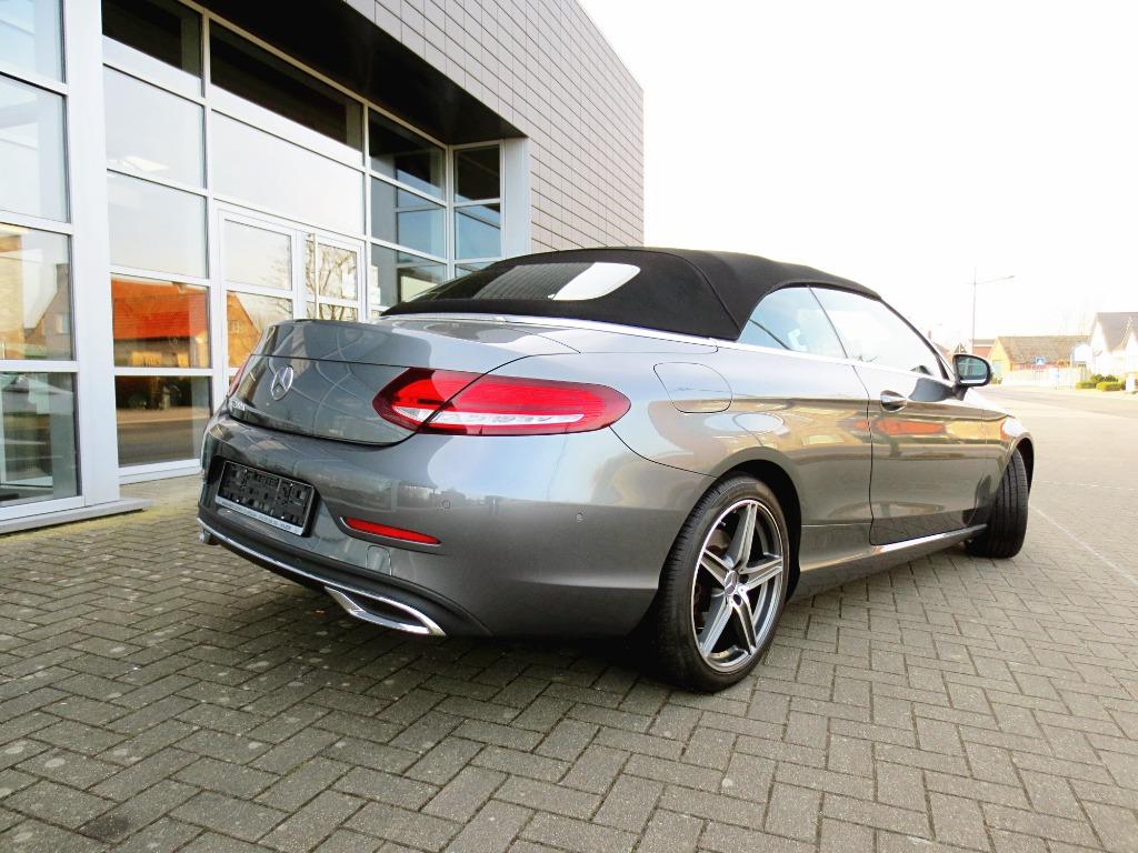 Mercedes C 200 Cabriolet d *Leder*LED*Camera*GPS*, Auto's, 4 zetels, Achterwielaandrijving, 1800 kg, Euro 6