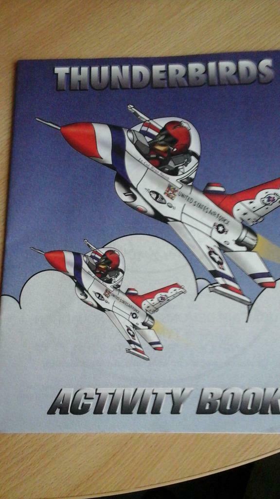 activiteitenboek voor kinderen "Thunderbirds negen A4, Verzamelen, Ophalen of Verzenden, Nieuw, Boek of Tijdschrift