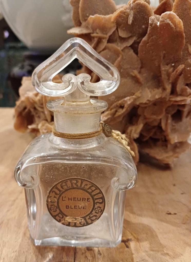 Flacon de parfum Guerlain en cristal de Baccarat 1912 L'heur, Collections, Enlèvement ou Envoi, Comme neuf, Bouteille de parfum