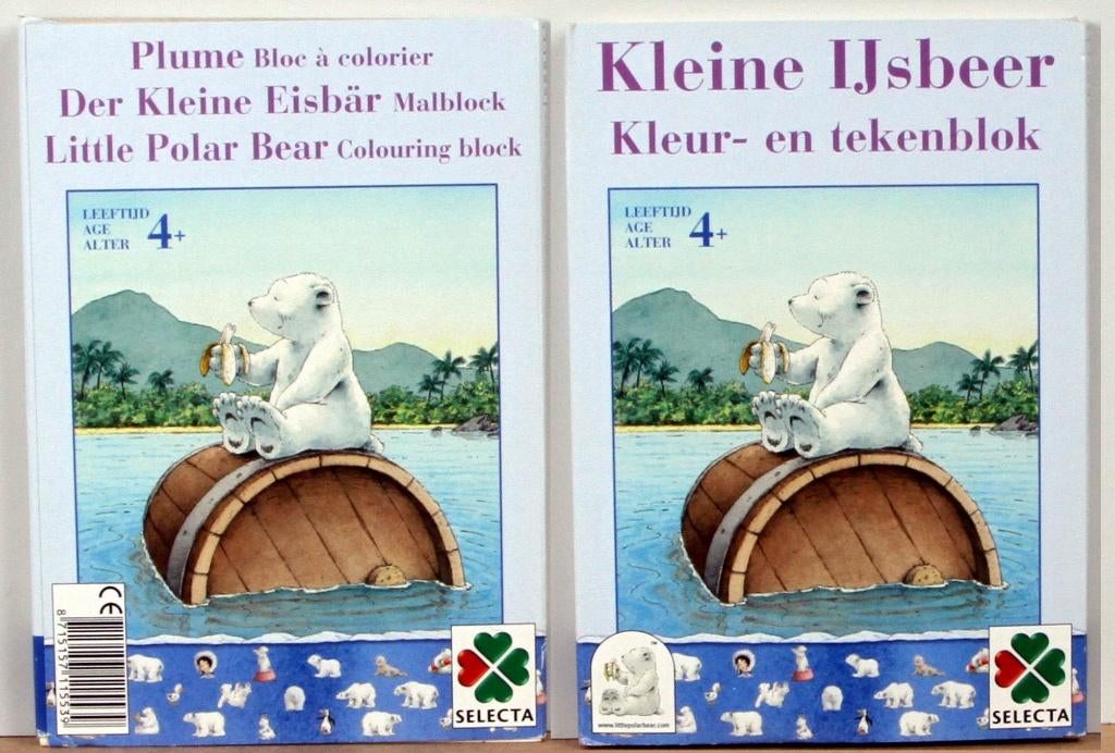 Cartes à colorier « Petit ours polaire » 4j+, Enlèvement ou Envoi, Neuf, Autres types