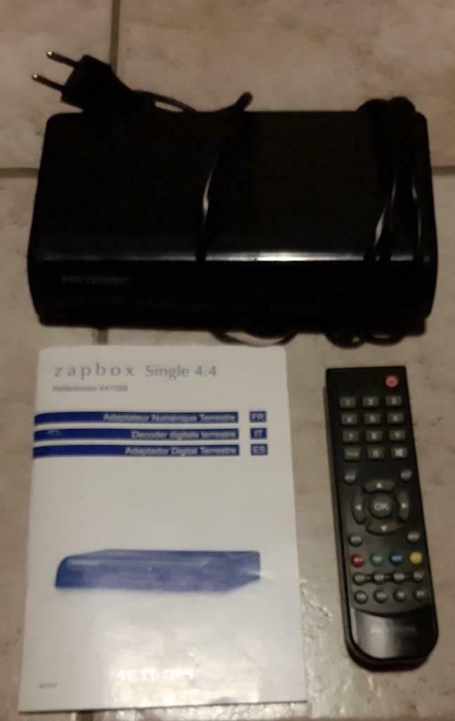 Decoder Zapbox Single 4.4, TV, Hi-fi & Vidéo, Enlèvement ou Envoi, Comme neuf, Décodeur