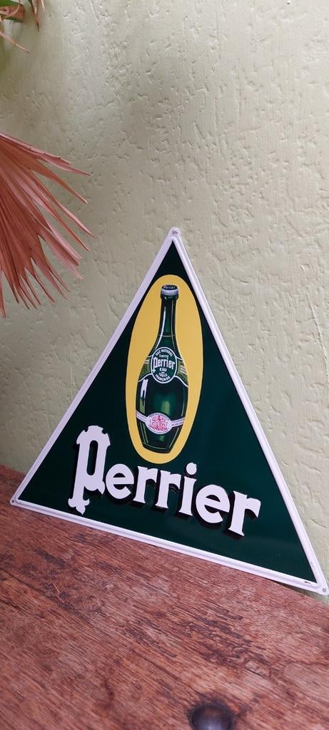 Panneau publicitaire métal Perrier, Enlèvement ou Envoi, Neuf, Panneau publicitaire
