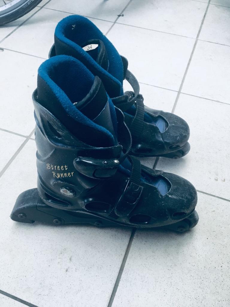 Rolschaatsen / Rolskates / Skeelers / Skates maat 34, Sport en Fitness, Overige merken, Gebruikt, Kinderen, Ophalen of Verzenden