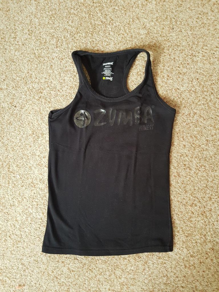Sporttop zumba, Kleding | Dames, Ophalen of Verzenden, Zo goed als nieuw, Maat 36 (S), Zwart