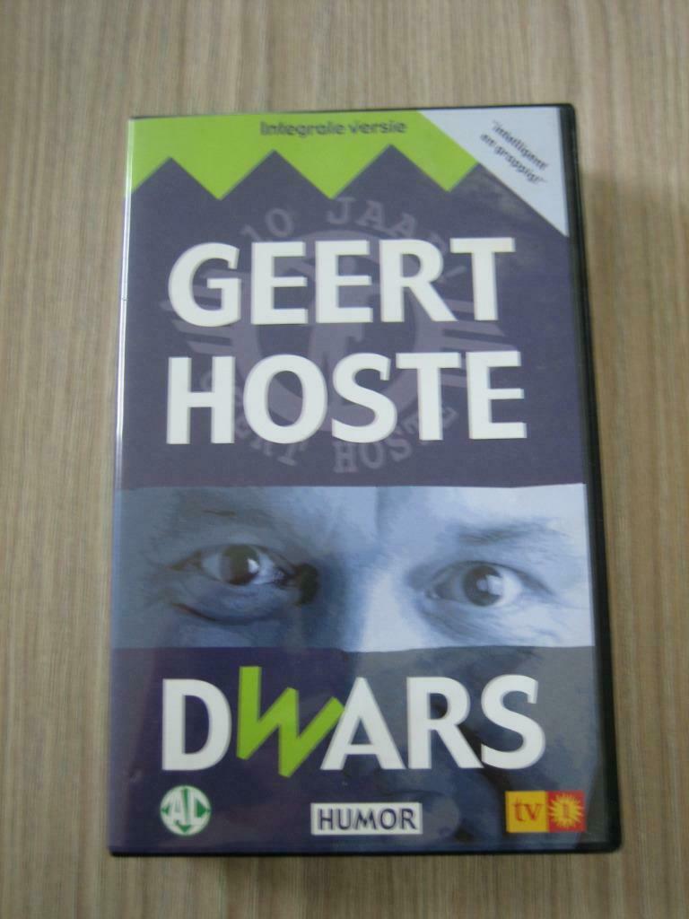 VHS - Documentaire + conference Geert Hoste, Alle leeftijden, Ophalen of Verzenden, Overige genres