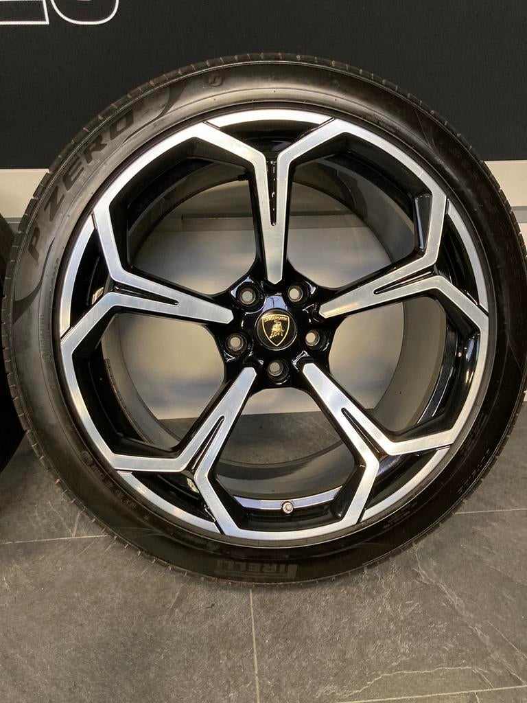 22 inch originele Lamborghini Urus velgen + banden 5x130, Auto-onderdelen, Ophalen of Verzenden