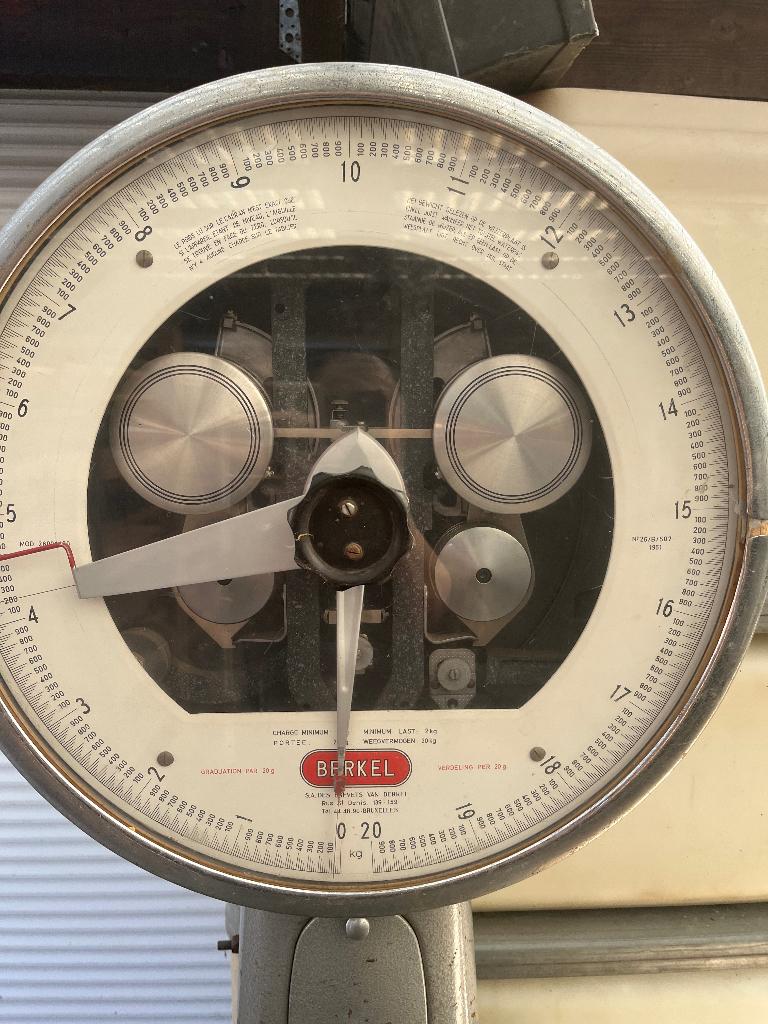 Berkel weegschaal, Enlèvement, Utilisé, Analogique, 10 à 50 kg