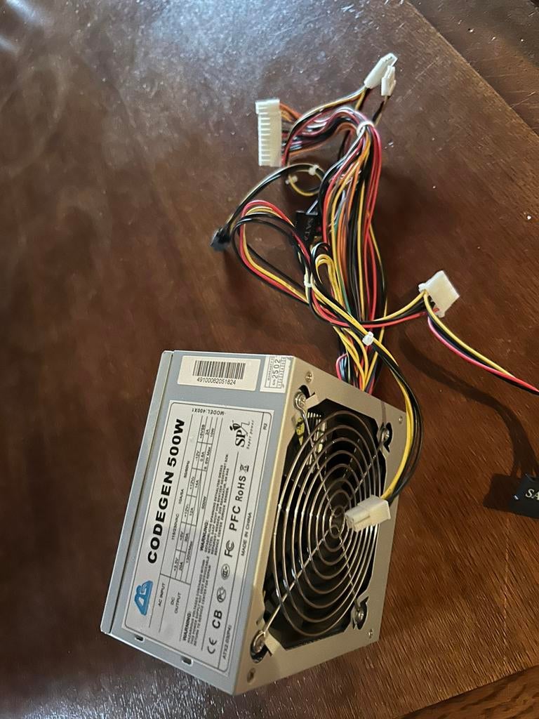 Alimentation Codegen 500w, Informatique & Logiciels, Enlèvement ou Envoi, Comme neuf