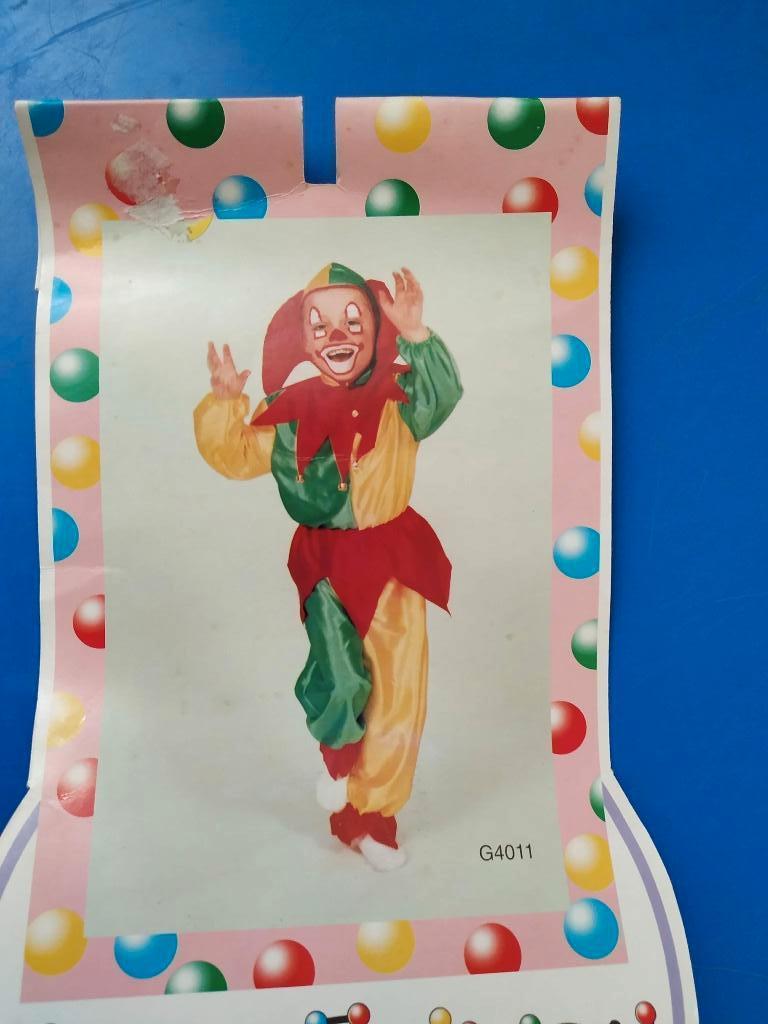 leuk carnaval clown pakje, of feestje, van 5 tot 8 jaar, Kinderen en Baby's, Carnavalskleding en Verkleedspullen, Ophalen of Verzenden