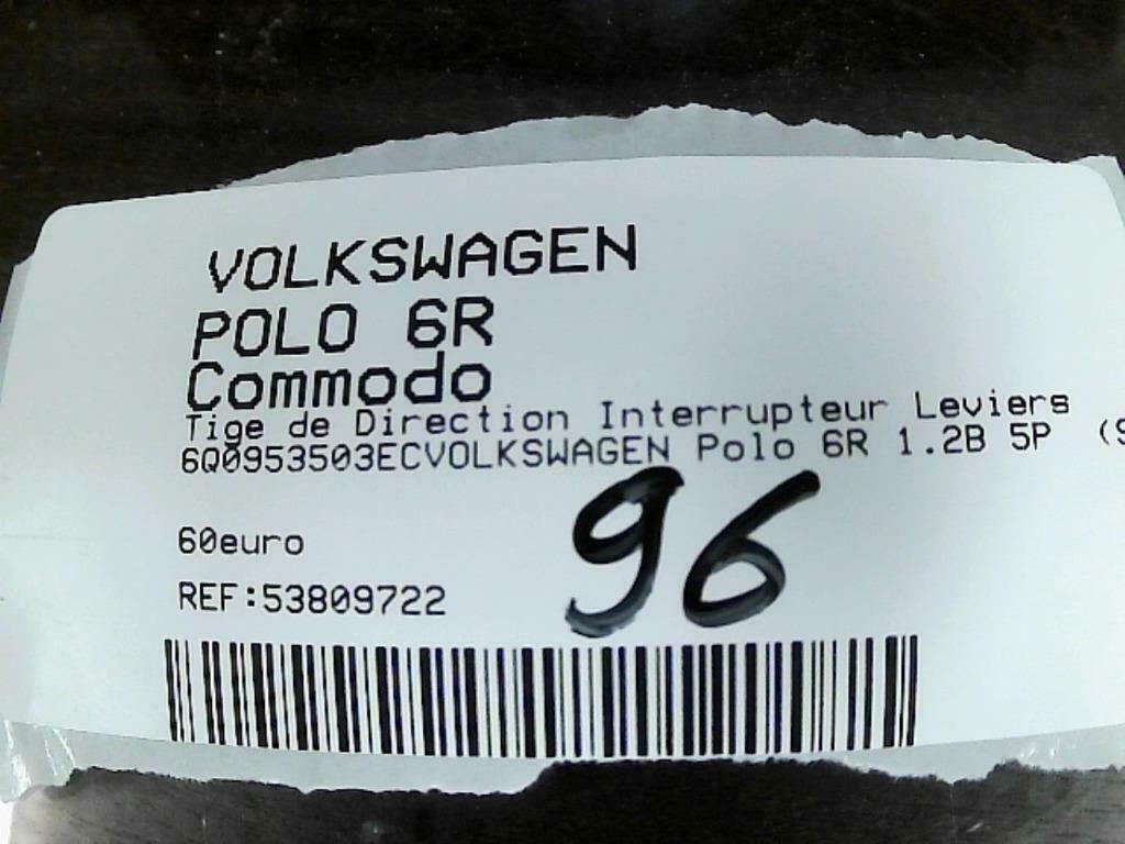 Commodo Volkswagen Polo 6R 6Q0953503EC (96), Enlèvement ou Envoi, Utilisé, Volkswagen