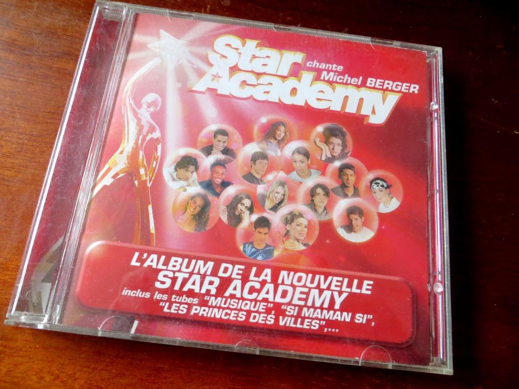 STAR ACADEMY CHANTE MICHEL BERGER - CD COMPILATION, Envoi, Utilisé, Pop