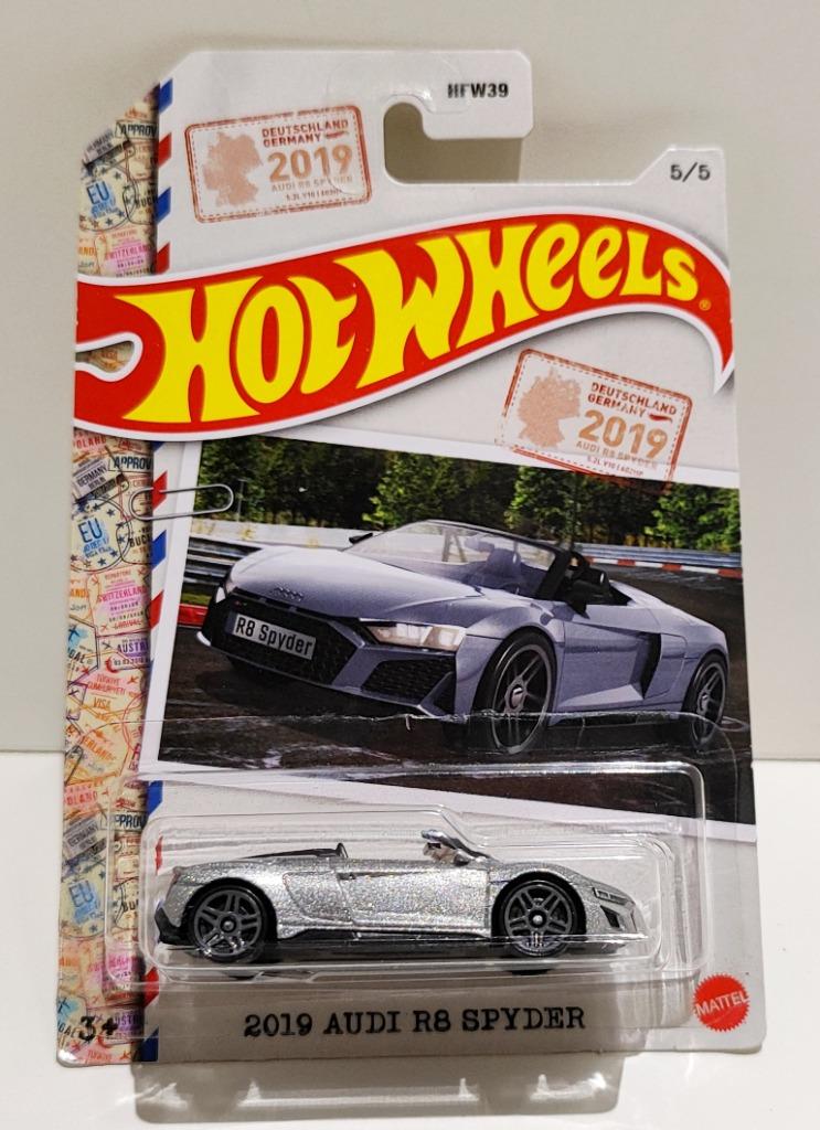Hot Wheels 2019 Audi R8 Spyder Metallic Supercar serie(2021), Enlèvement ou Envoi