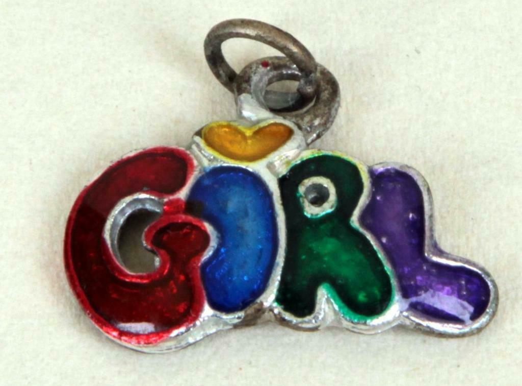 pendentif 'Girl', Enlèvement ou Envoi, Autres couleurs, Autres représentations, Comme neuf