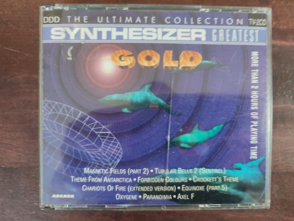 2 CD : SYNTHÉTISEUR GREATEST GOLD (ARCADE), Enlèvement ou Envoi, Comme neuf