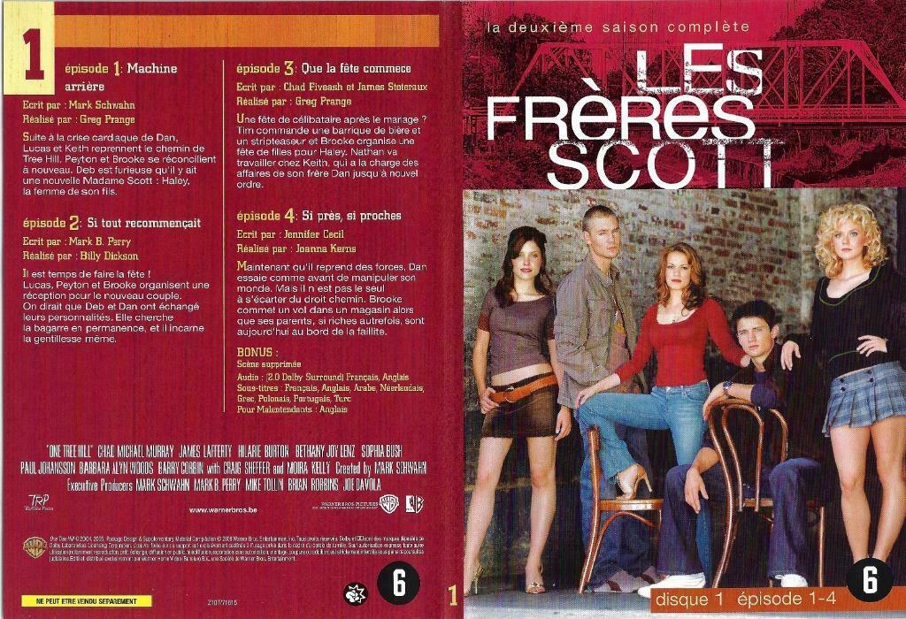 Les Frères Scott : saison 2 - 5 DVD, À partir de 12 ans, Enlèvement ou Envoi, Comme neuf, Drame