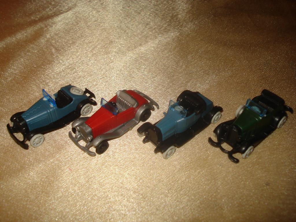 KINDER Ancienne Série de 4 Oldtimers 1986 Ferrero, Collections, Enlèvement ou Envoi, Comme neuf, Autres types