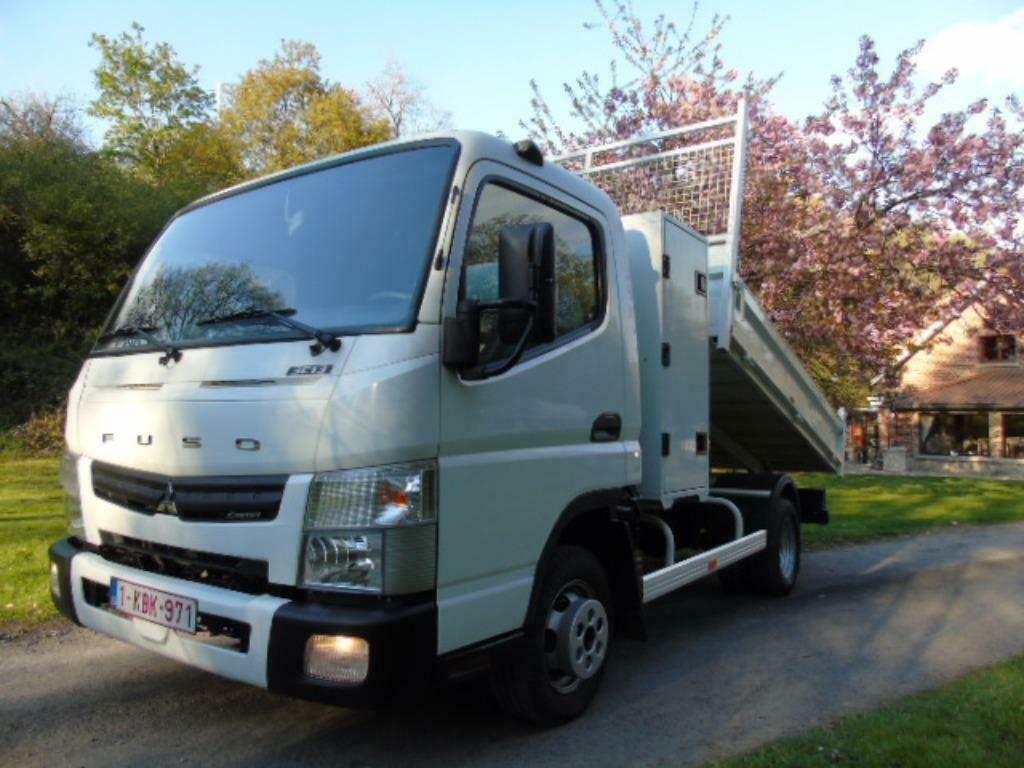 Mitsubishi canter 150 CV euro6 51000 KM Kiepwagen, 4 deurs, Achterwielaandrijving, Euro 6, Overige bekleding