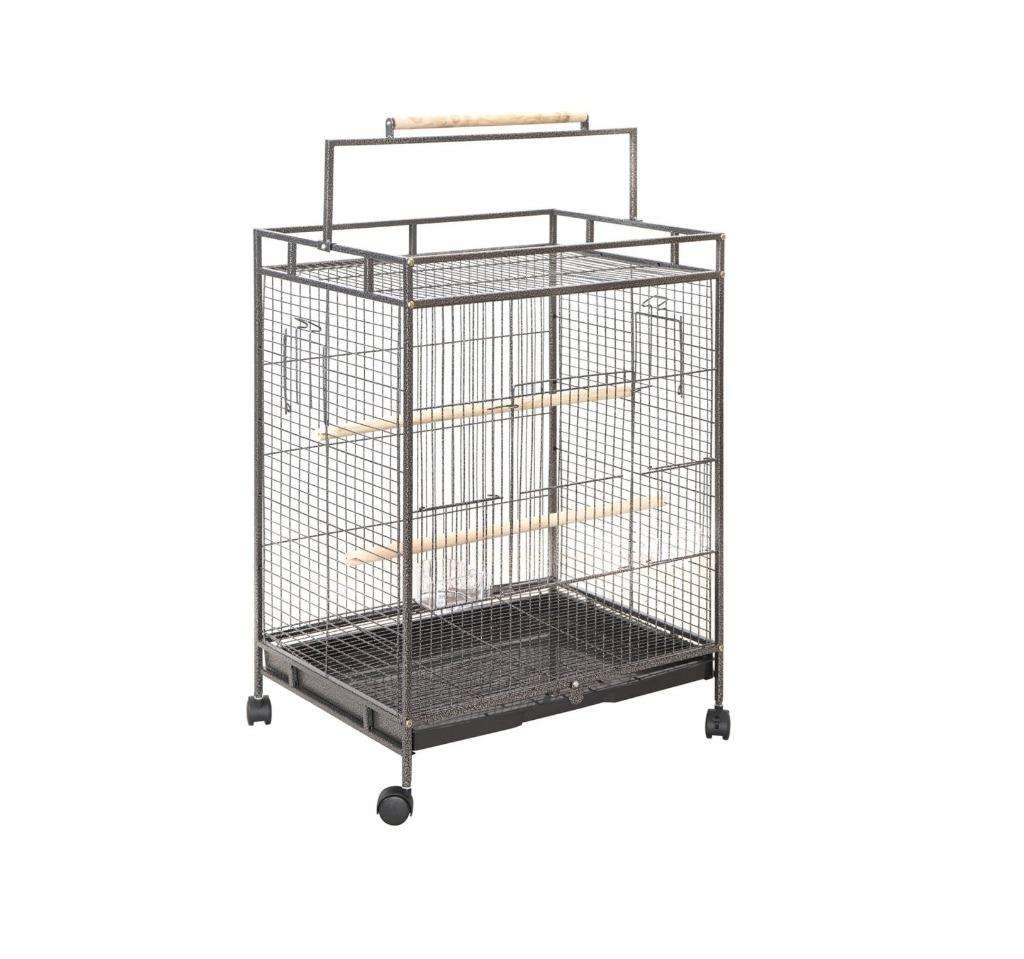 Binnen Volière Elegant - Hamerslag Antraciet Vogel Vogelkooi, Dieren en Toebehoren, Ophalen of Verzenden, Nieuw, Vogelkooi