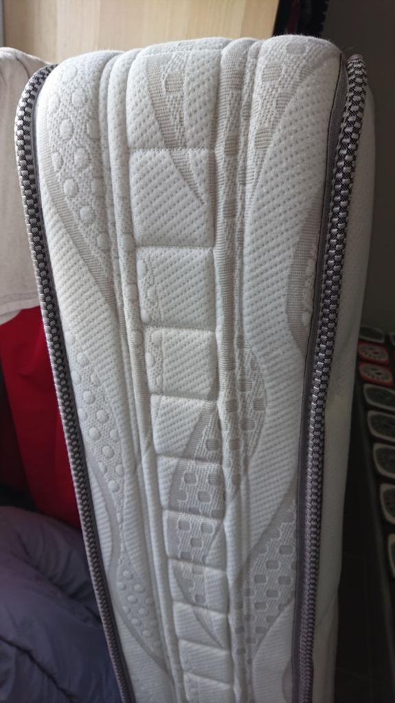 Matelas à ressorts ensachés (140x200x25), Maison & Meubles, Chambre à coucher | Matelas & Sommiers, Matelas, Enlèvement, 200 cm