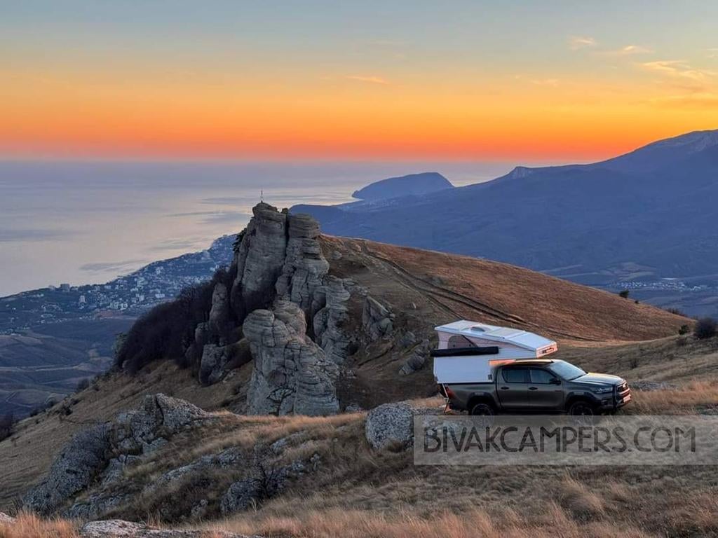 Nieuw! pick-up Afzetunit - camperunit EARTHCAMP Bivakcampers, Enlèvement, Neuf