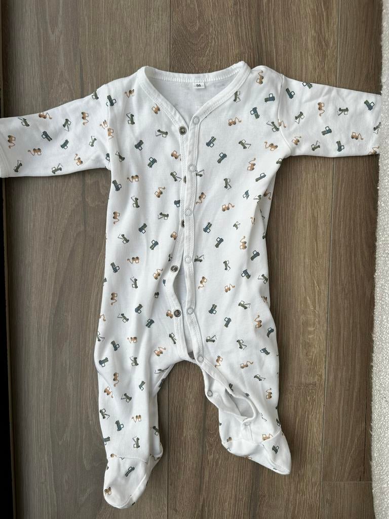 Pyjama tractors maat 56, Kinderen en Baby's, Babykleding | Maat 56, Ophalen of Verzenden, Zo goed als nieuw, Jongetje, Pakje