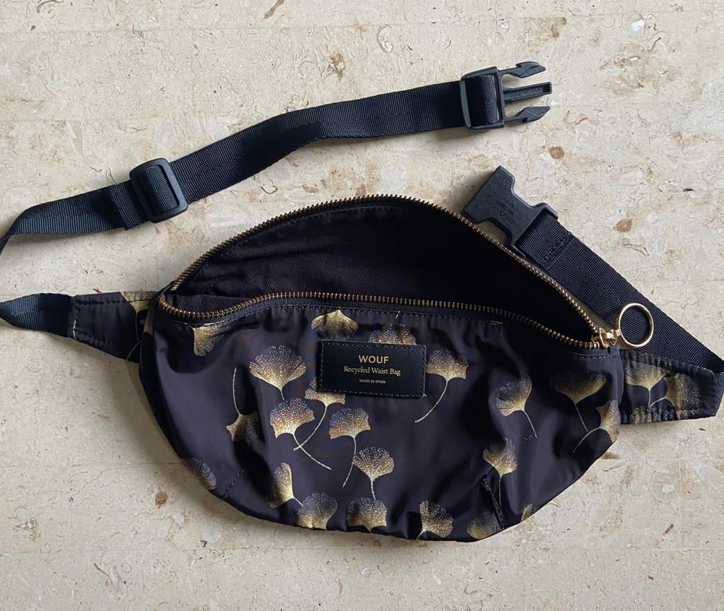 WOUF Sustainable Heuptas (Recycled Waist Bag), Ophalen of Verzenden, Nieuw, Zwart