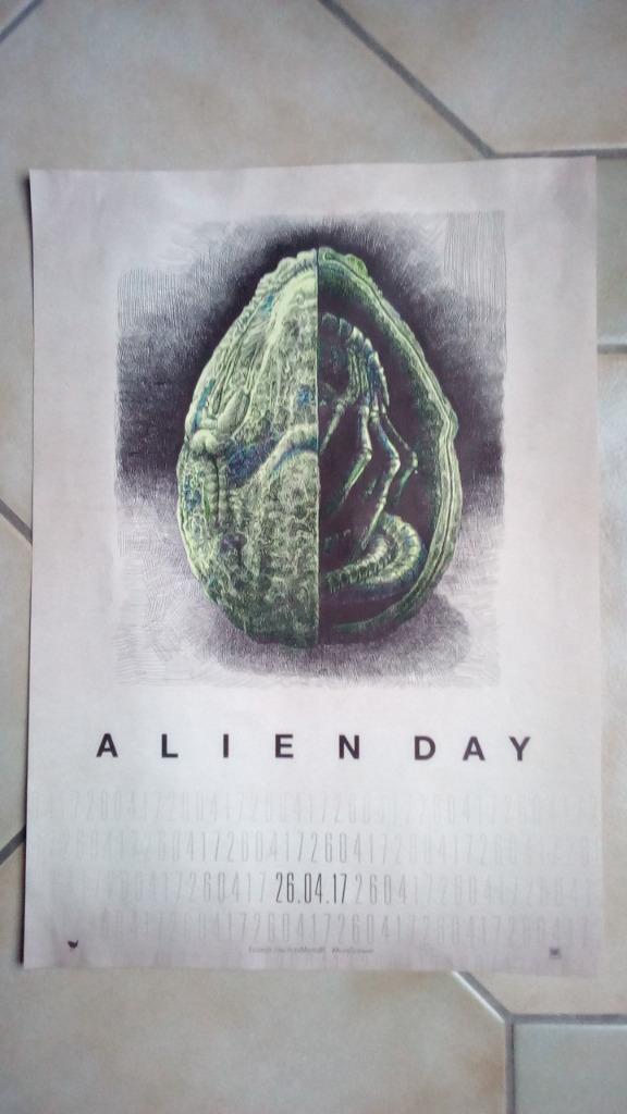 Alien collectors item, Verzamelen, Ophalen, A1 t/m A3, Film en Tv, Rechthoekig Staand