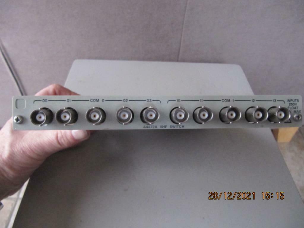HP 44472A VHF switch, Enlèvement ou Envoi, Utilisé
