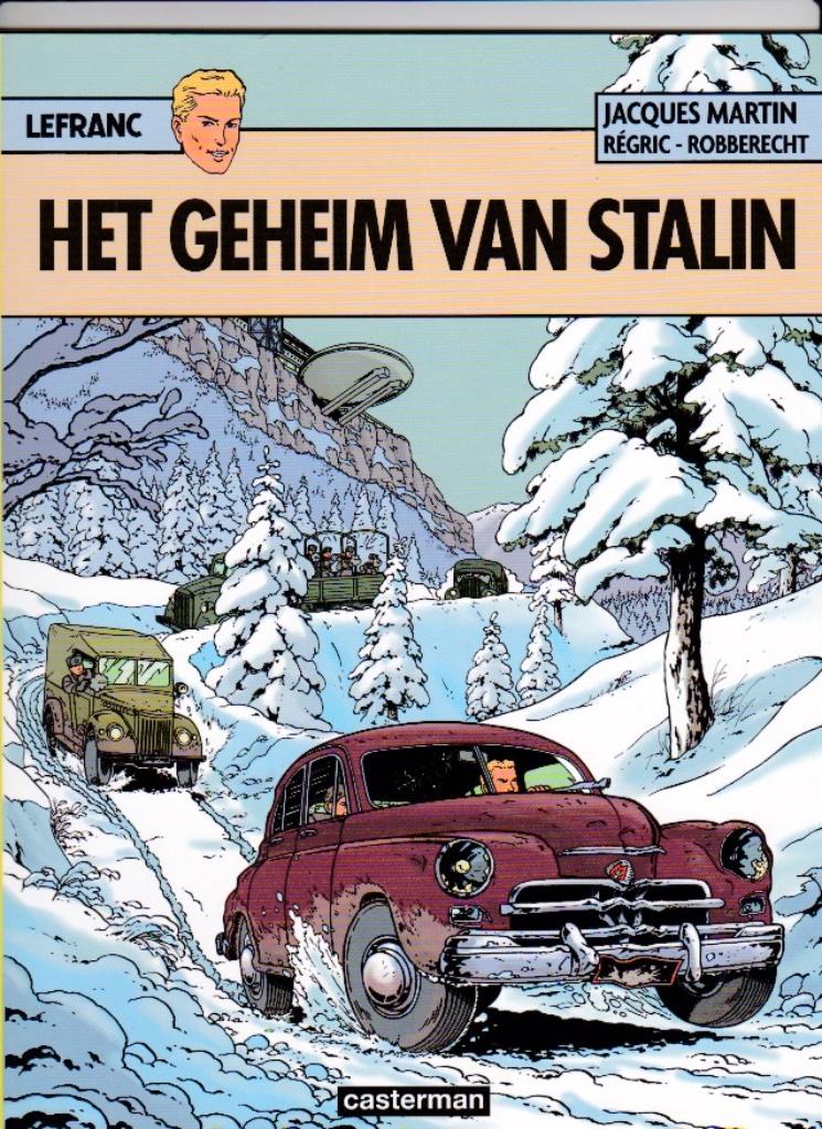 LEFRANC 24 "HET GEHEIM VAN STALIN" 1 DRUK NIEUWSTAAT, Neuf, Enlèvement ou Envoi, Une BD, Jacques Martin