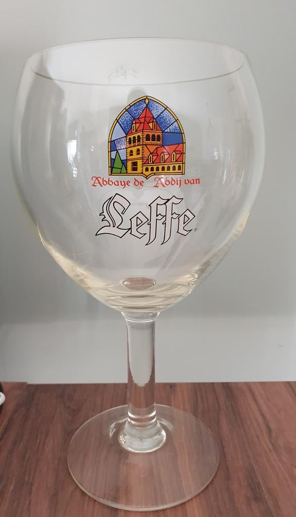 3 Liter Glas - Leffe -, Verzamelen, Biermerken, Ophalen of Verzenden, Gebruikt, Glas of Glazen, Leffe