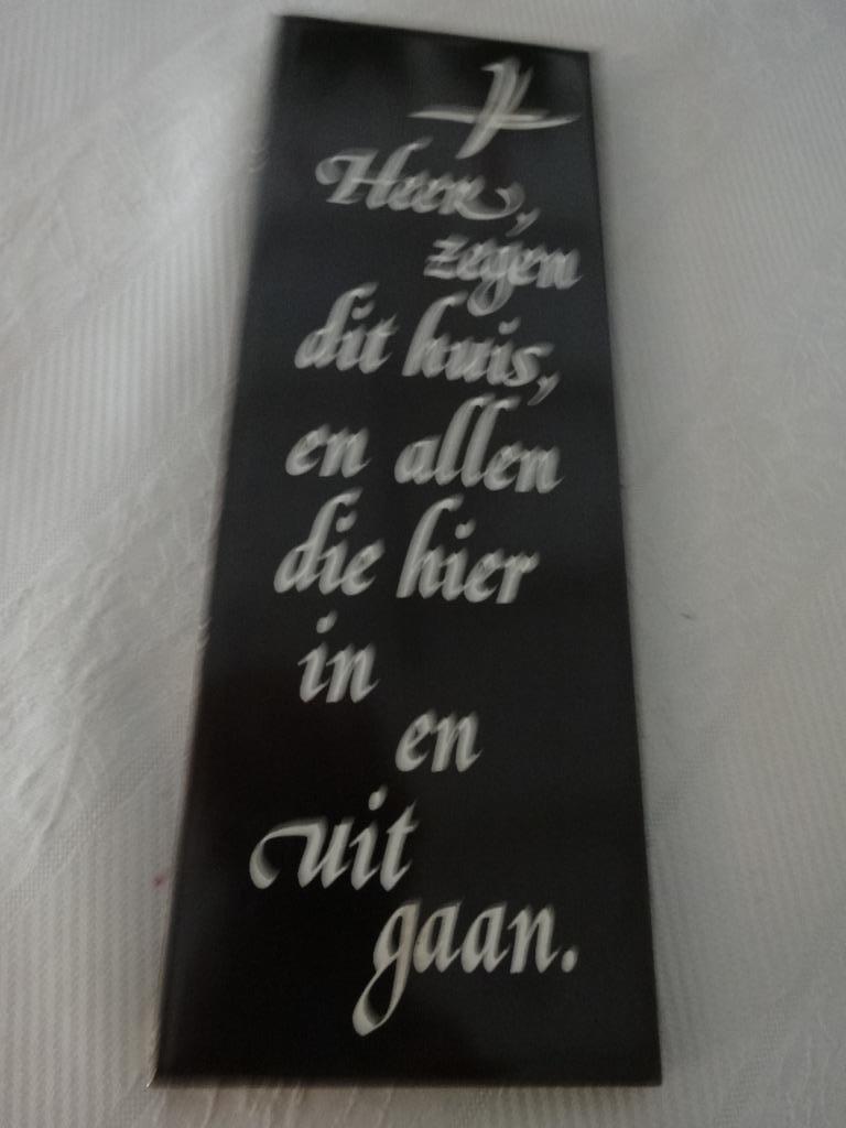 Tuile avec texte, Enlèvement ou Envoi