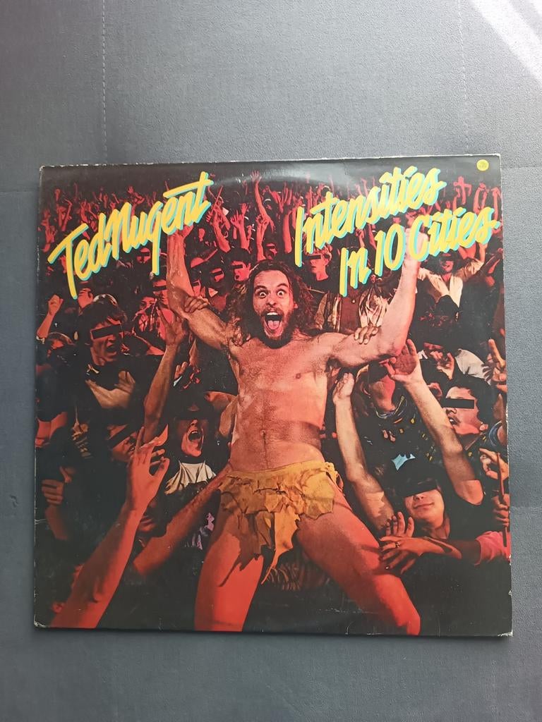 Ted Nugent - Intensities in 10 Cities LP, Ophalen of Verzenden