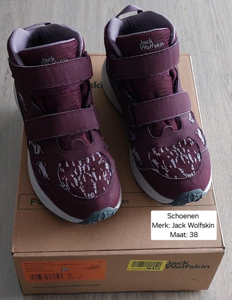 Schoenen meisje: maat 38. Merk: Jack Wolfskin + doos NIEUWS., Jongen of Meisje, Jack Wolfskin, Schoenen, Nieuw