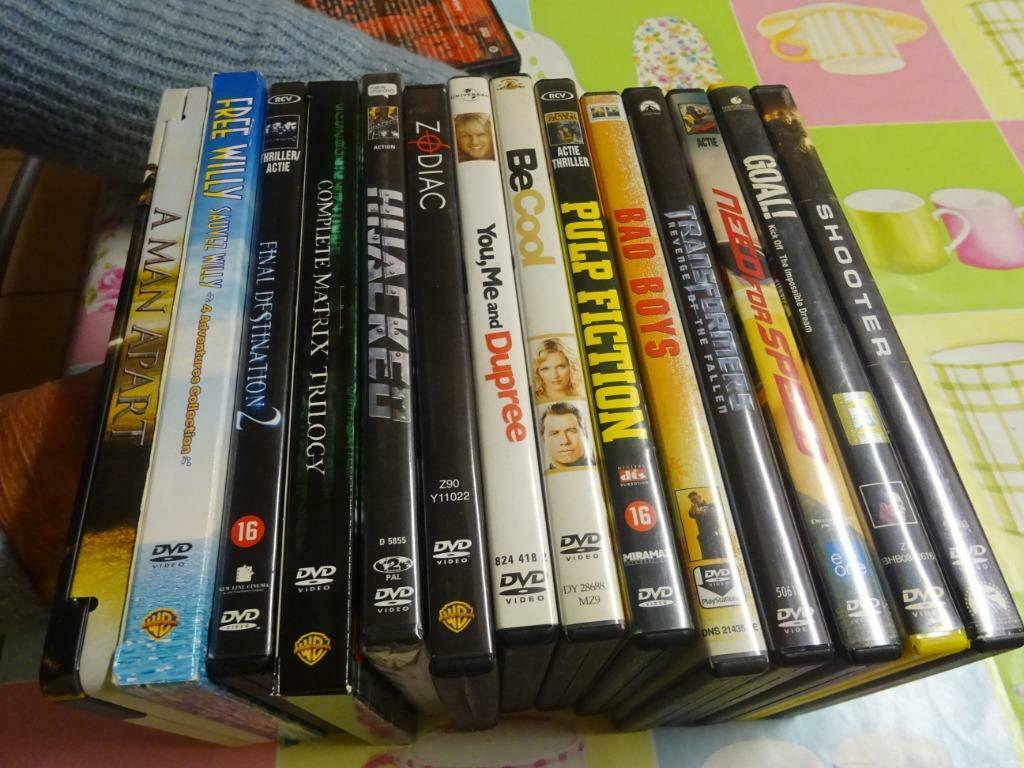 dvd actie, horror, animatie, komisch, Alle leeftijden, Ophalen of Verzenden
