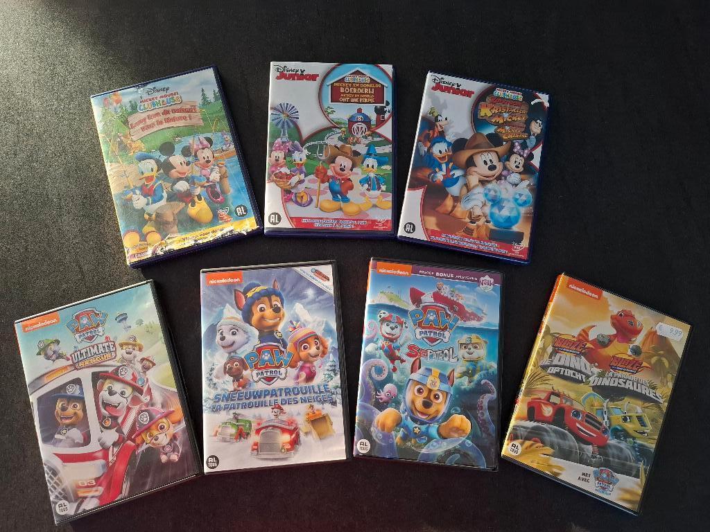 DVD selectie Paw Patrol en Mickey Mouse, Cd's en Dvd's, Ophalen, Gebruikt