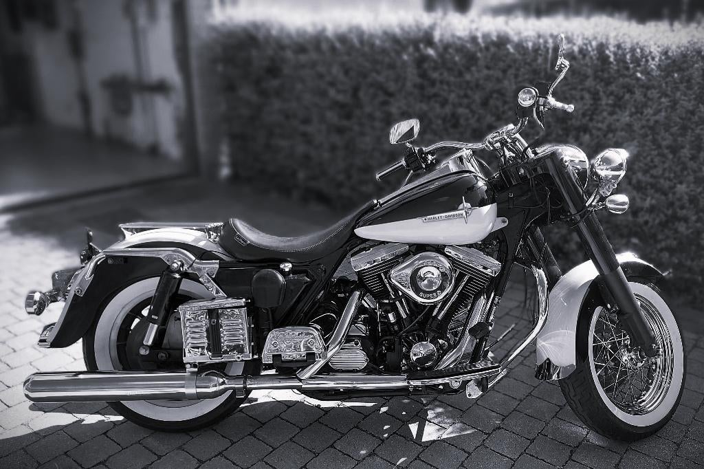 harley davidson FLH 1340cc EVO, Motoren, 2 cilinders, 1340 cc, Particulier, Meer dan 35 kW