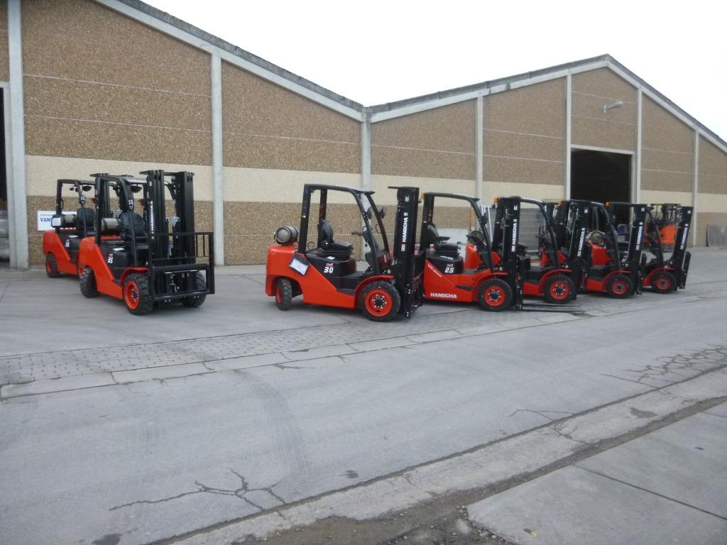 LPG en Diesel Heftruck 1.8 ton t.e.m 3.5 ton voorraad, Hangcha, Heftruck, 2000 tot 3000 kg, Ophalen