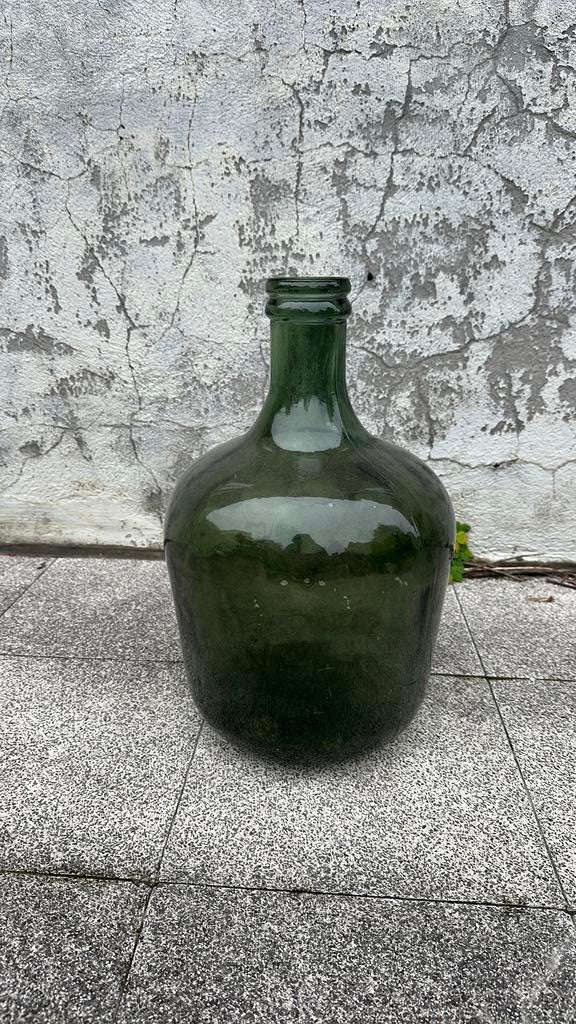 Groene glazen vaas, Enlèvement, Comme neuf