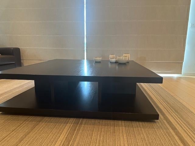 Van Rossum design salontafel LOF, Huis en Inrichting, Ophalen, Gebruikt, Vierkant, Modern