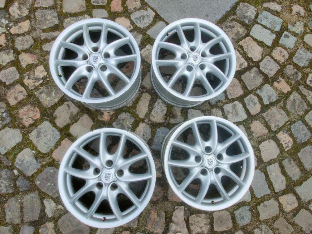 4 Jantes Porsche 19" cayenne phase1, Autos : Pièces & Accessoires, 4 Saisons, Enlèvement ou Envoi, 19 pouces, Utilisé