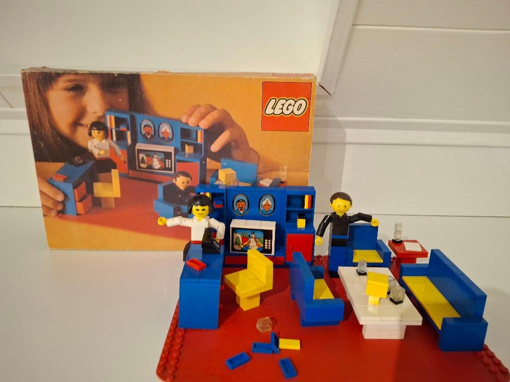 Lego Homemaker 264 ( 264-1 ) Living Room Set 1974, Kinderen en Baby's, Speelgoed | Duplo en Lego, Ophalen of Verzenden, Lego