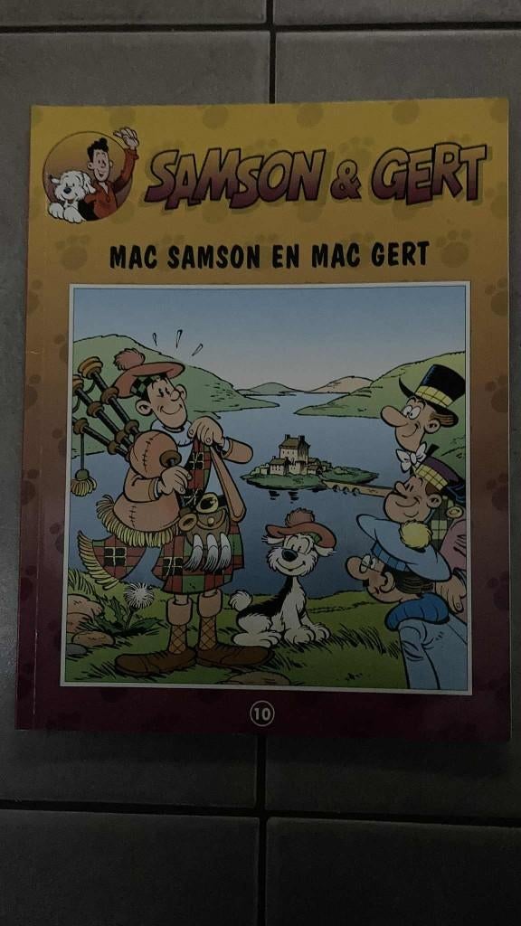 samson en gert strip 10, Ophalen