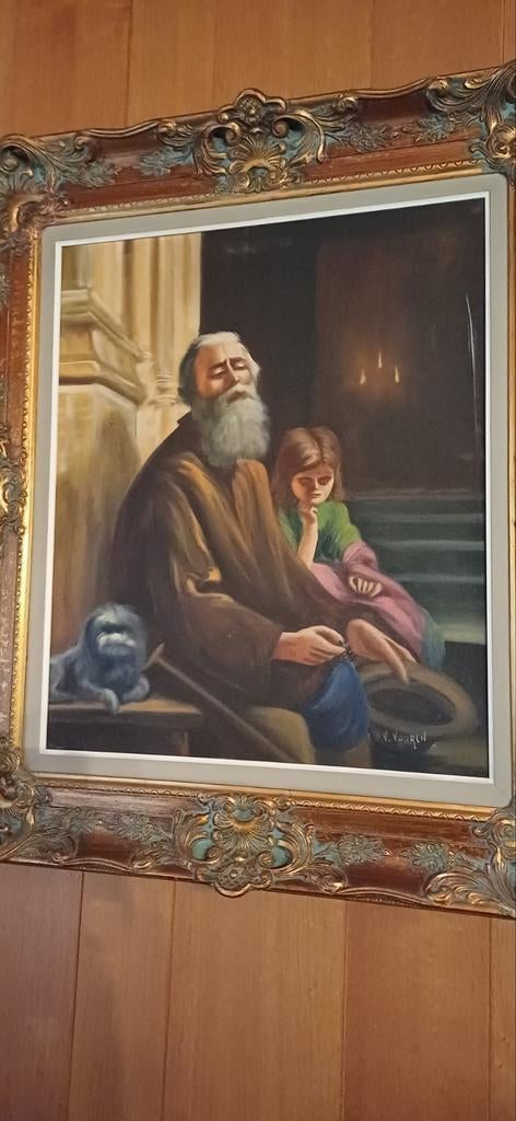 Schilderijen op doek, Ophalen