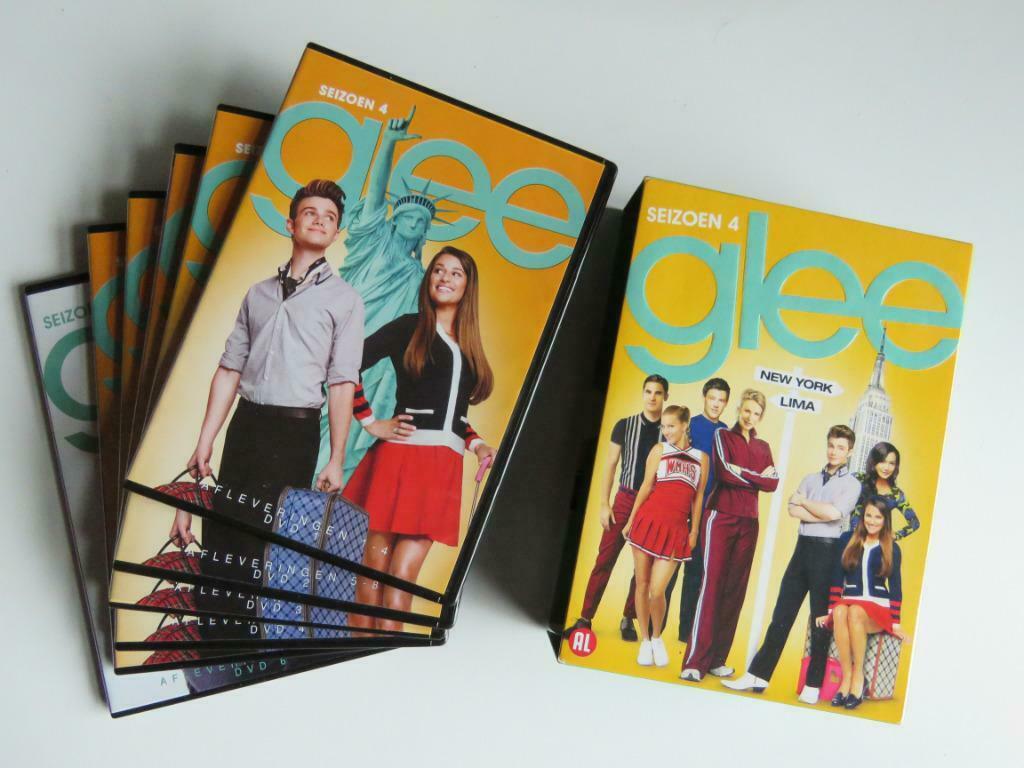 Glee seizoen 4, DVD boxset, Cd's en Dvd's, Alle leeftijden, Ophalen of Verzenden, Overige genres