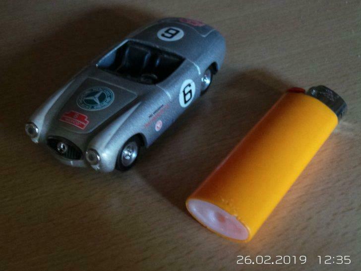 Mercedes-Benz 300SL Spider 1952, Hobby en Vrije tijd, Modelbouw | Auto's en Voertuigen, Verzenden, Gebruikt, Auto