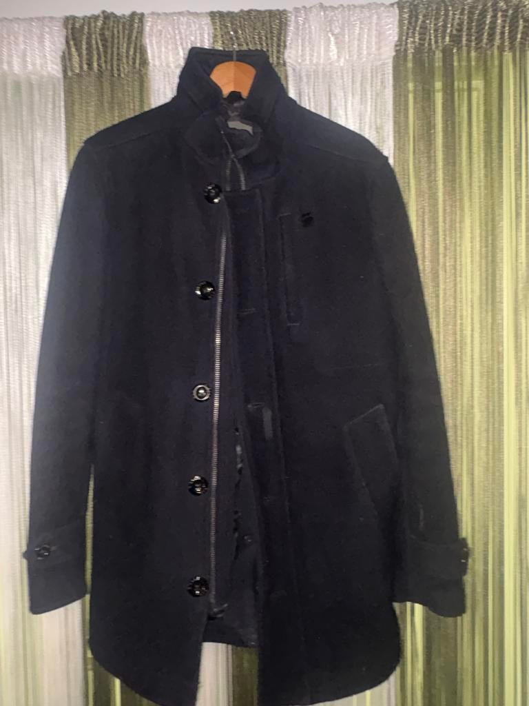 G - STAR  RAW, Kleding | Heren, Jassen | Winter, Ophalen of Verzenden, Zo goed als nieuw, Maat 48/50 (M), Blauw